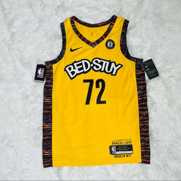 Nike Brooklyn Nets Biggie Swingman Jersey Amarillo